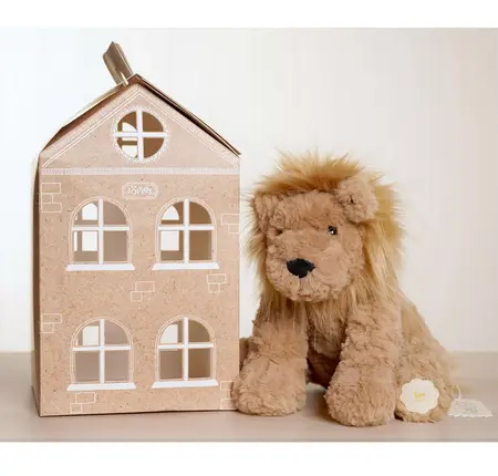 Leo The Plush Sitting Brown Lion 23 cm - image 5