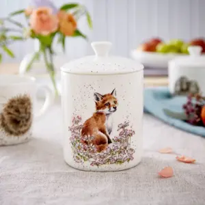 Lidded Storage Jar Med (fox) - image 2