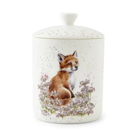 Lidded Storage Jar Med (fox) - image 1