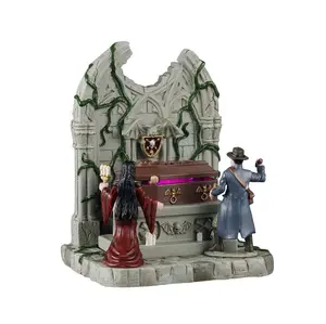 LIGHTED COFFIN, BATTERY OPERATED (4.5V)