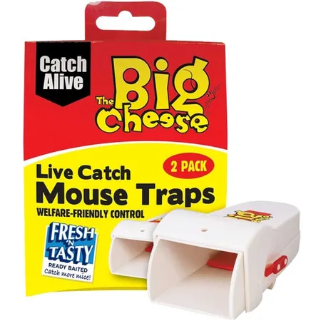 Live Catch Mouse Trap - Twinpack