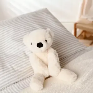 Lola The Long Leg Plush Cream Teddy Bear 30 cm - image 4