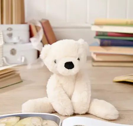 Lola The Long Leg Plush Cream Teddy Bear 30 cm - image 2