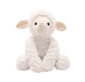 Lottie The Plush Sitting White Lamb 22 cm - image 1
