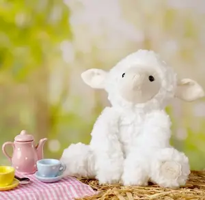 Lottie The Plush Sitting White Lamb 22 cm - image 2