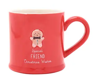 Love Life Christmas Embossed Mug - Friend - image 1