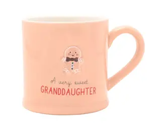 Love Life Christmas Embossed Mug - Grandaughter - image 1