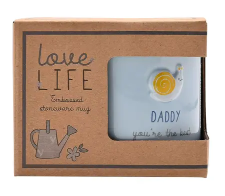 Love Life Embossed Mug - Daddy - image 3