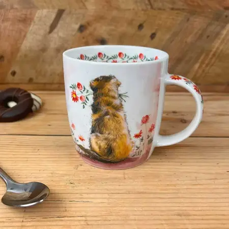 M44 Goldie And Flowers Mug