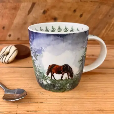 M93 HORSE AND COW PARSLEY MUG