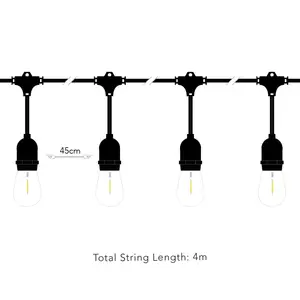 Madison Solar Drop Bulb Lights - Set Of 10 - image 2