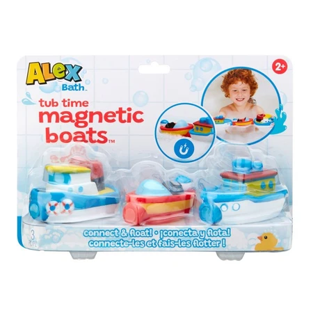 Magnetic Boats In The Tub