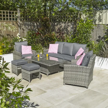 Malmo Adjustable Lounge Set 6pc - image 1