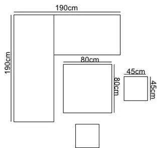 Malmo Compact Adjustable Corner Set - image 2