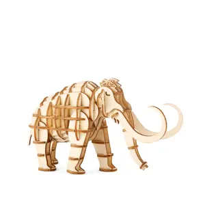 Mammoth 3D Wooden Puzzle - image 1