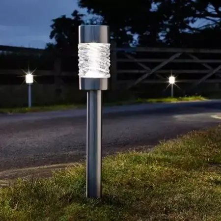 Martello - Stainless Steel Dual Function 10L Solar Stake Light - image 1