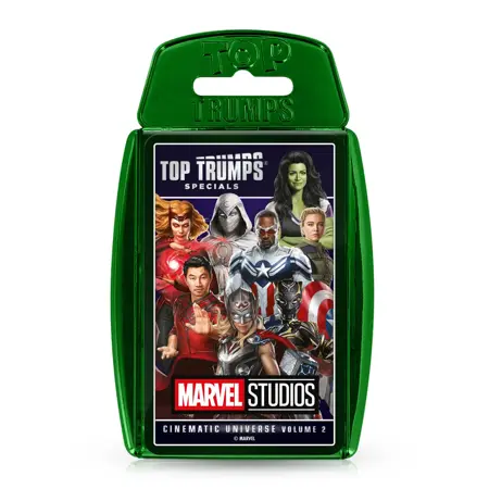 Marvel Cinematic Universe Volume 2 Top Trumps Specials