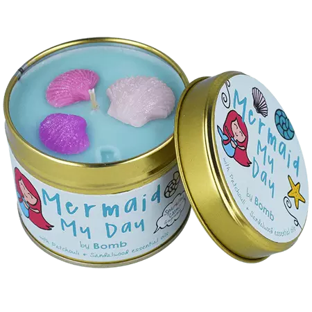 Mermaid my Day Tin Candle - Scent Stories