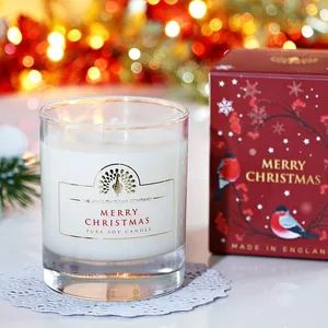 Merry Christmas Soy Candle – 170g - image 2