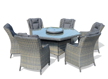 Miami Hexagonal Dining Set - image 1