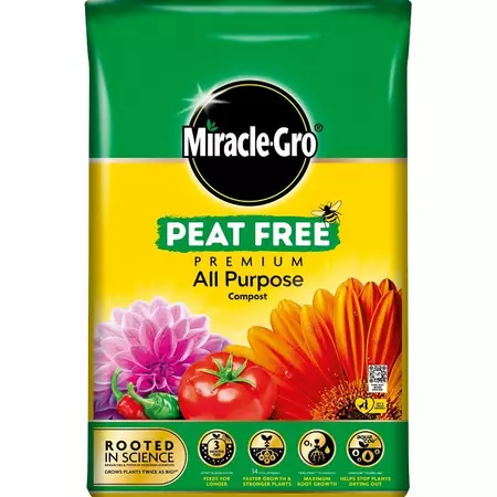 MIRACLE-GRO ALL PURPOSE PEAT FREE 40L