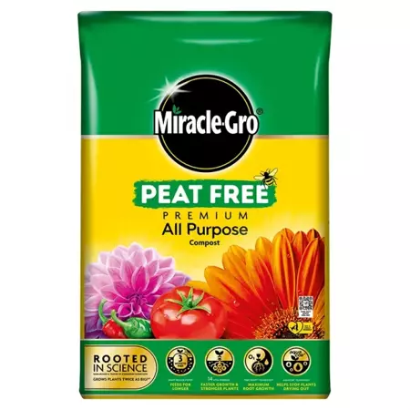 Miracle-Gro Ap Peat Free Greenfingers 40L