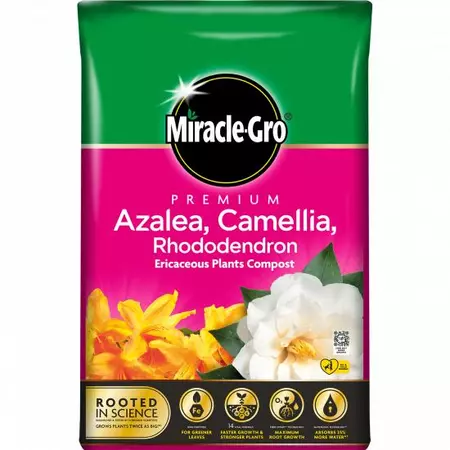 Miracle-Gro Azalea Camellia Rhododendron Compost 40L