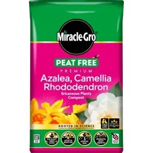 MIRACLE-GRO AZALIA, CAMELLIA, ROHODODENDRON  PEAT FREE 40L