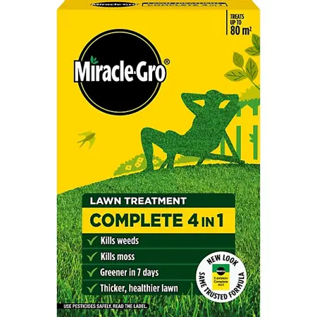 Miracle-Gro Complete 4in1 Lawn treatment 80m² 2.8kg - image 1