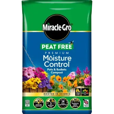 Miracle-Gro Moist Cntrl Peat Free 40L