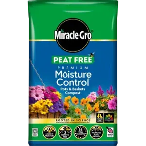 Miracle-Gro Moist Cntrl Peat Free 40L