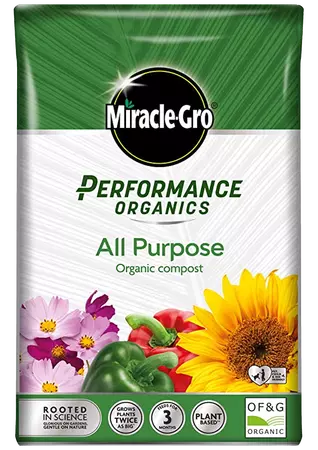 Miracle-Gro Performance Organics All Purpose Compost 40L
