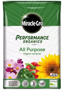Miracle-Gro Performance Organics All Purpose Compost 40L