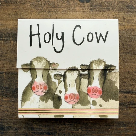 Mm06 Holy Cow Mini Magnetic Notepad - image 1