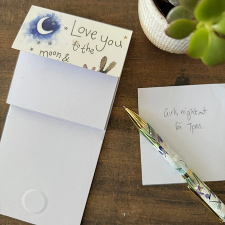 Mm11 Moon Mini Magnetic Notepad - image 3