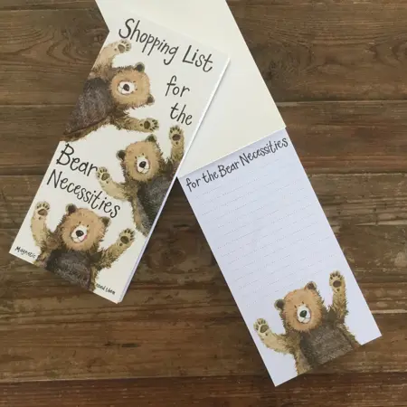 Mnp03 Bear Hugs Magnetic Notepad