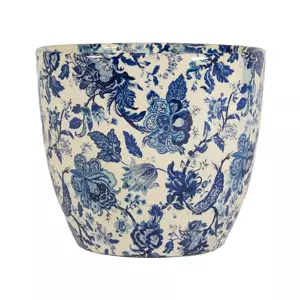 Monza Vintage Blue 17.5cm Planter