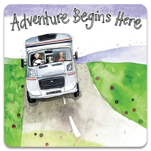 Motorhome Fridge Magnet by Alex Clark