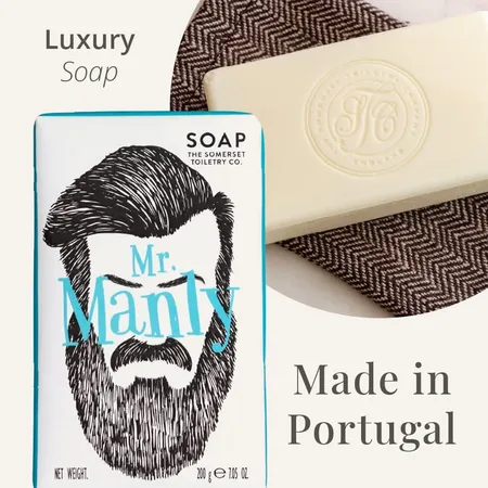 Mr Manly Sage Scented Soap – 200g - image 2
