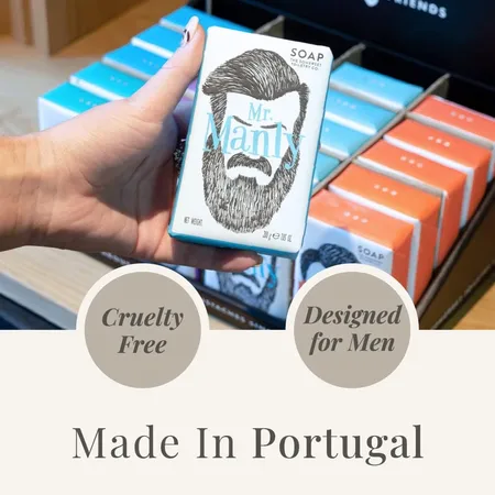 Mr Manly Sage Scented Soap – 200g - image 3