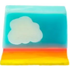 Mrs Bluesky Soap Sliced