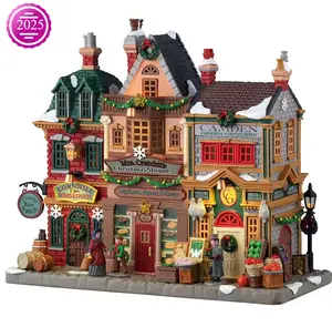 MRS. CRATCHIT'S CHRISTMAS SHOPPES, INCL. ADAPTOR 44338, 100 mA (WHITE)