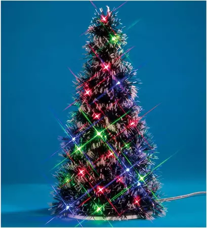 MULTI LIGHT FIR TREE,  BATTERY OPERATED (4.5V)