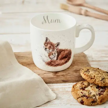 Mum Large Mug (Foxes) - image 2