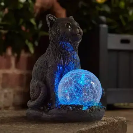 Mystic Mog Lit Solar Ornament - image 1