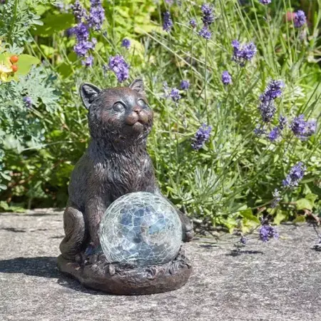 Mystic Mog Lit Solar Ornament - image 2