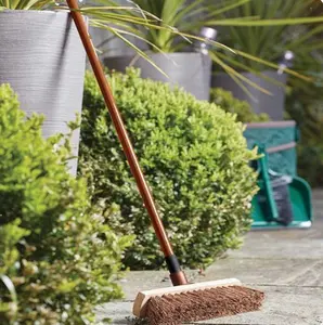 Natural Bristle Broom - 30 cm - FSC 1