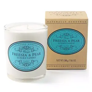 Naturally European Freesia & Pear Candle