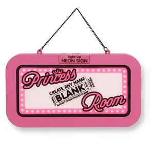 Neon name signs Princess (Blank)