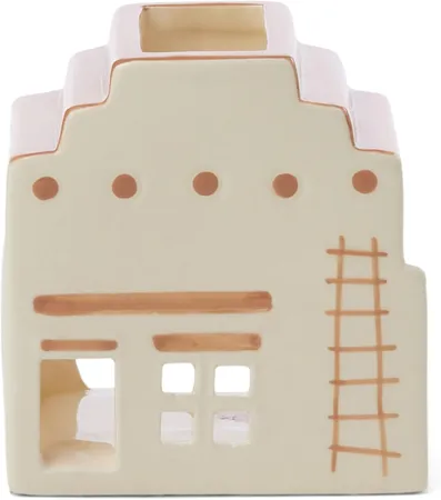 No. 03 Santa Fe Adobe Style Incense & Tea Light Holder (1 Tea Light & 20 Incense Cones) - image 3